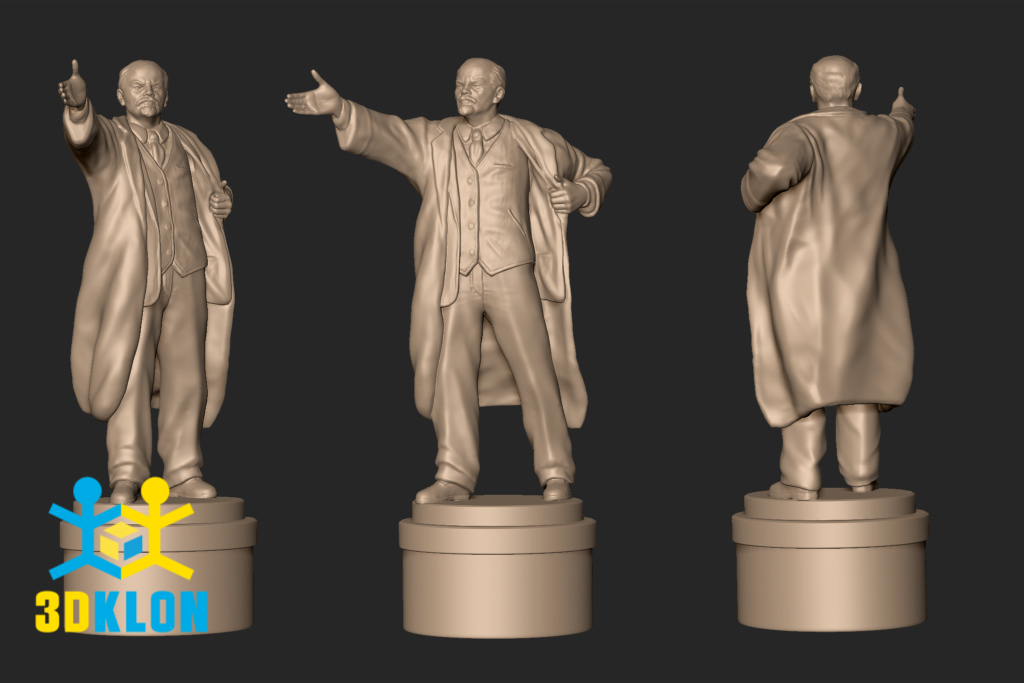 3D-модель Ленина